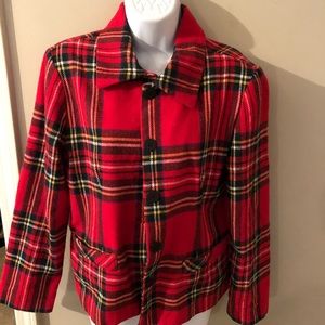Plaid New York & Company Coat